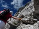 Plattenspitze in der Hornbachkette