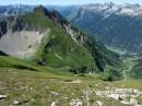 Elmer Kreuzspitze (2480 m) und Mittlere Kreuzspitze (2496 m)