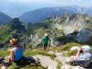 Auf die Hochiss im Rofan