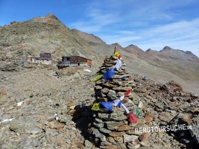 Niederjoch und Similaunhütte