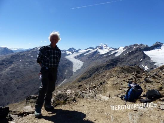 Guslarspitzen über die Vernagthütte