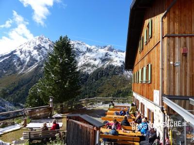 Schweinfurter Hütte in den Stubaier Bergen