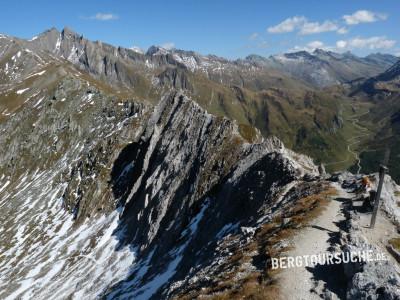 Bretterscharte an der Weißen Wand (2552m)